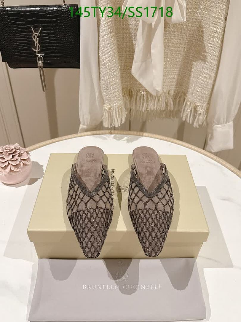 Brunello Cucinelli-Women Shoes Code: SS1718 $: 145USD