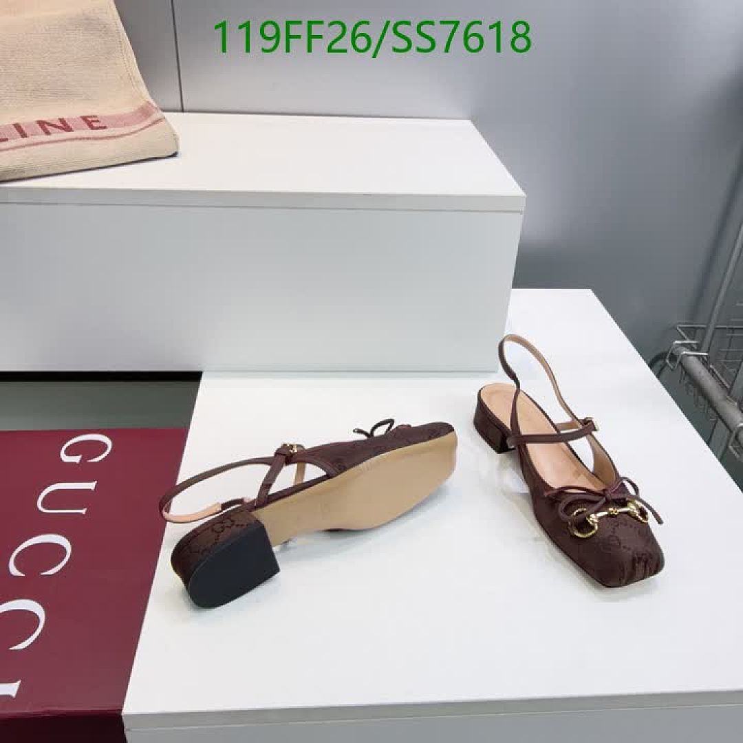Gucci-Women Shoes Code: SS7618 $: 119USD