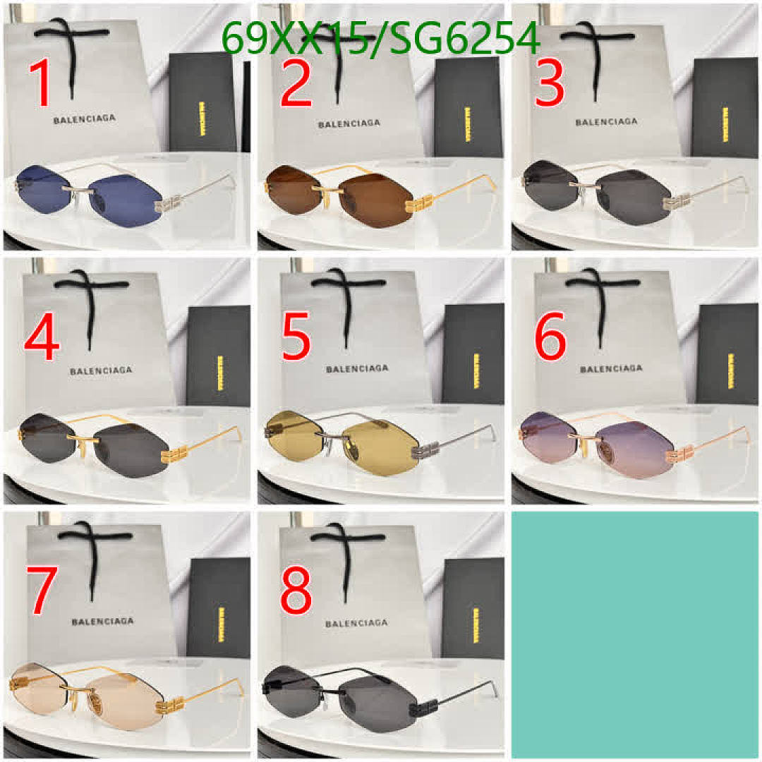 Balenciaga-Glasses Code: SG6254 $: 69USD