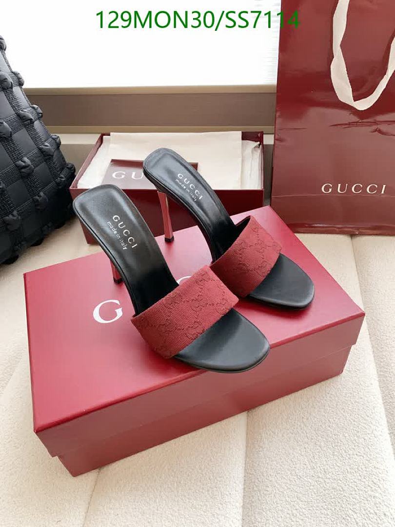 Gucci-Women Shoes Code: SS7114 $: 129USD