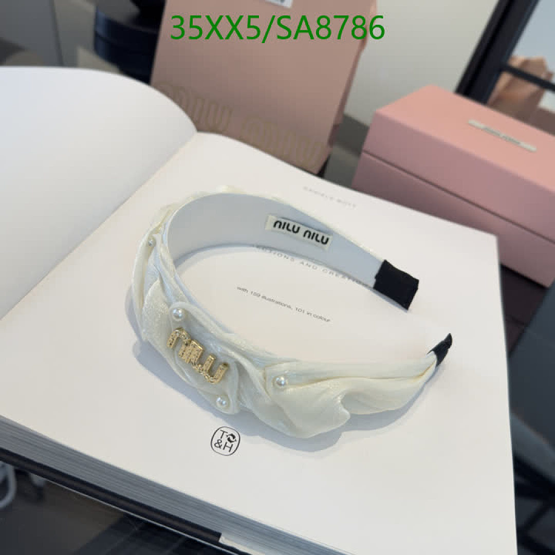 MIU MIU-Headband Code: SA8786 $: 35USD