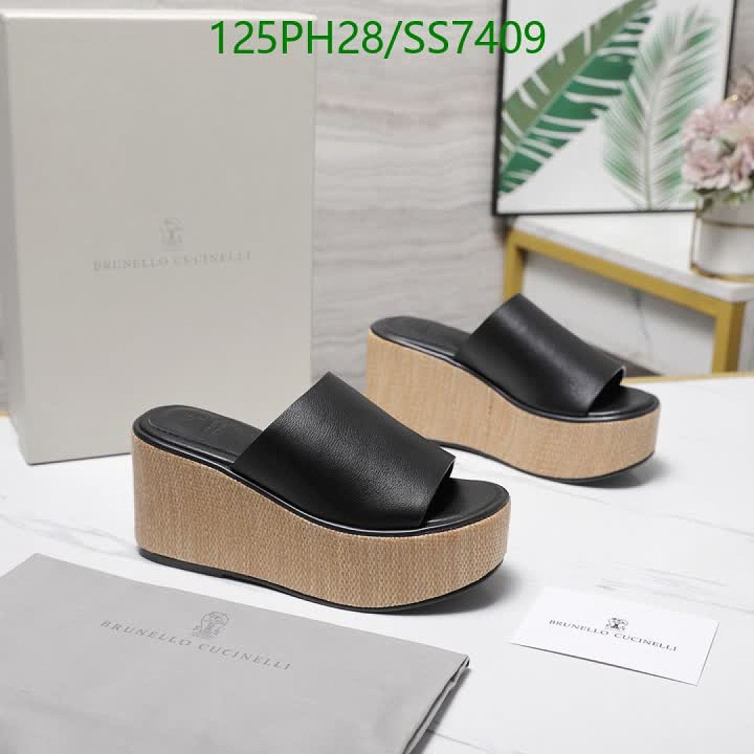 Brunello Cucinelli-Women Shoes Code: SS7409 $: 125USD