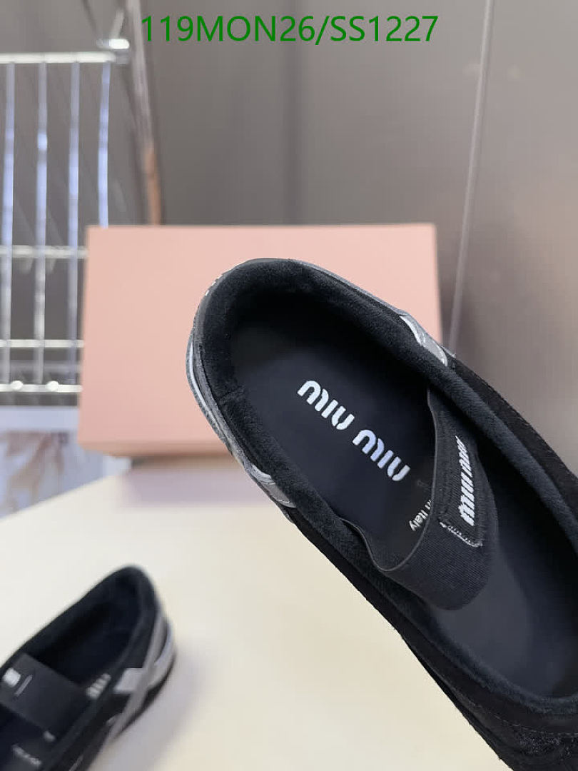 Miu Miu-Women Shoes Code: SS1227 $: 119USD