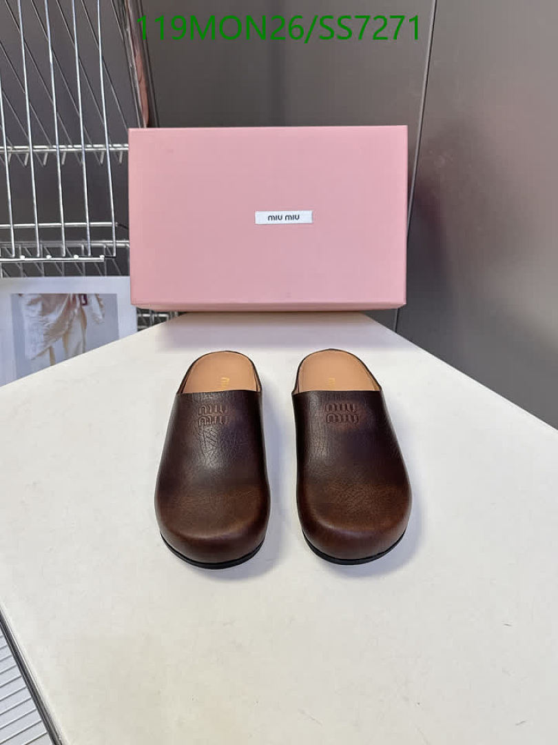 Miu Miu-Women Shoes Code: SS7271 $: 119USD