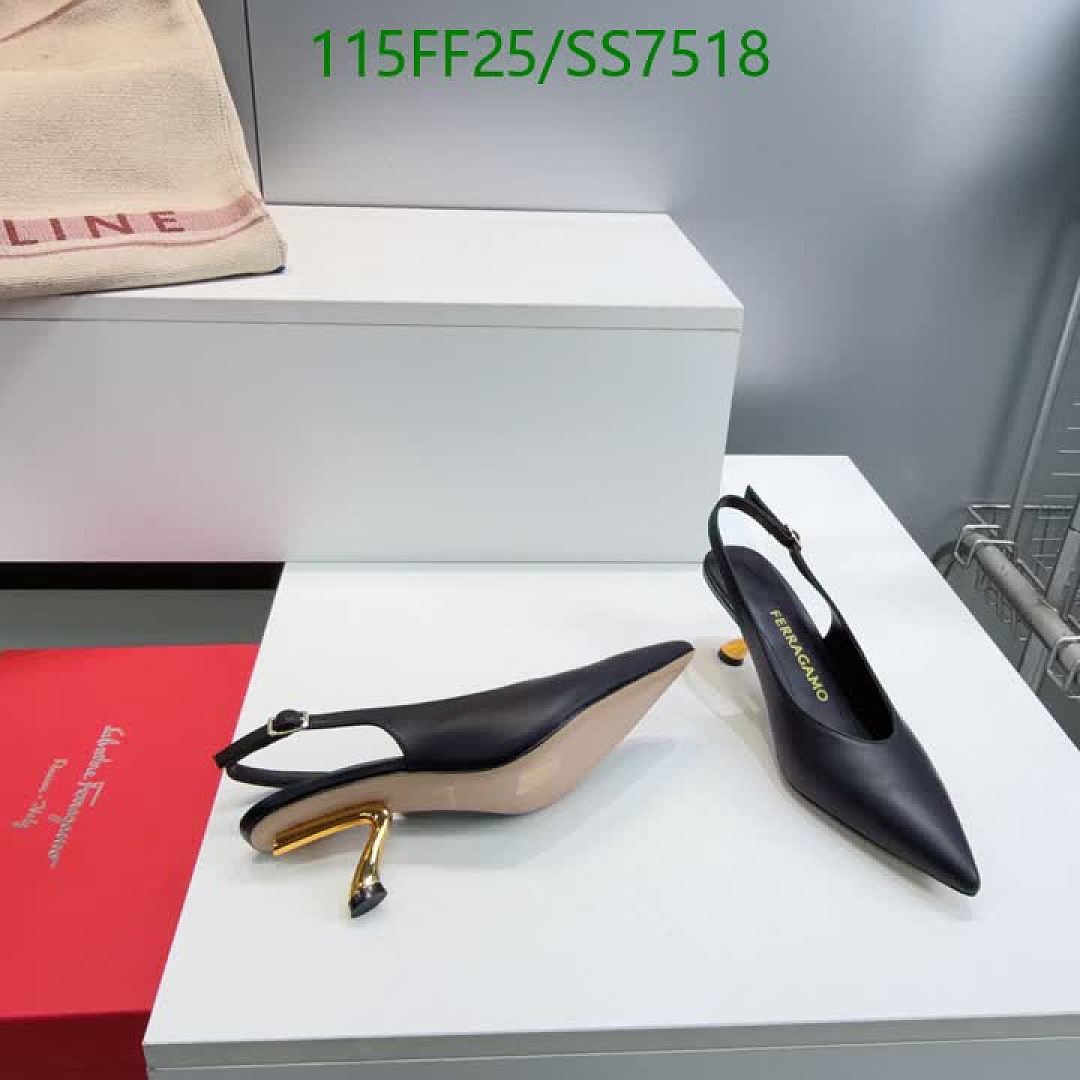Ferragamo-Women Shoes Code: SS7518 $: 115USD