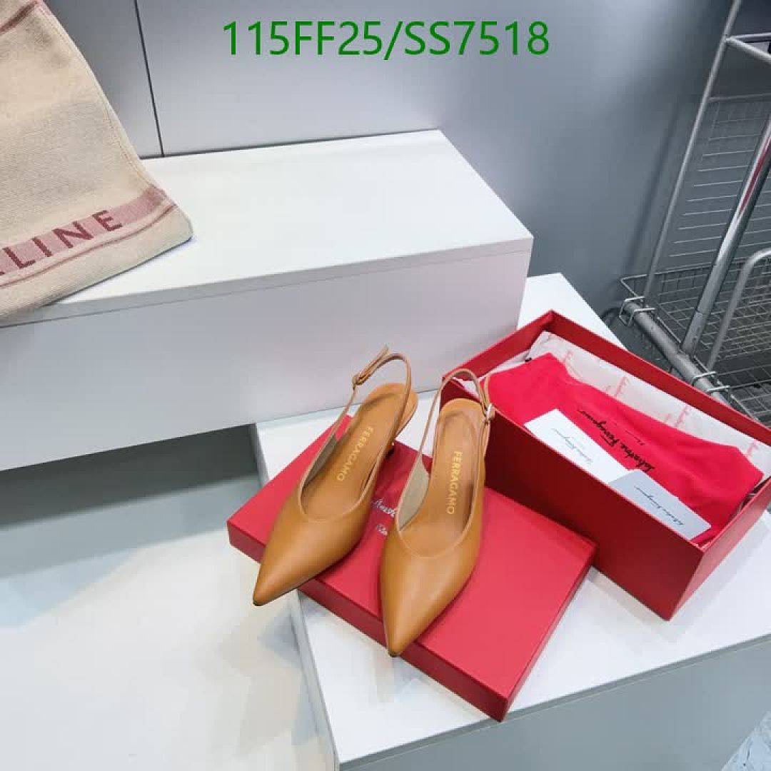 Ferragamo-Women Shoes Code: SS7518 $: 115USD