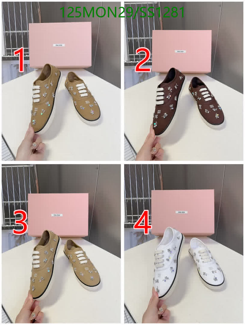 Miu Miu-Women Shoes Code: SS1281 $: 125USD