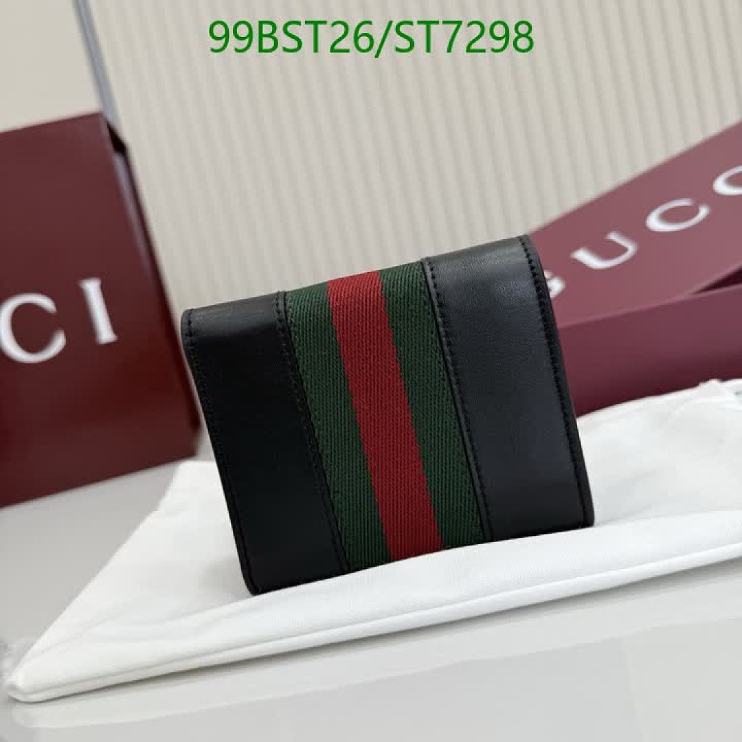 Gucci-Wallet Mirror Quality Code: ST7298 $: 99USD