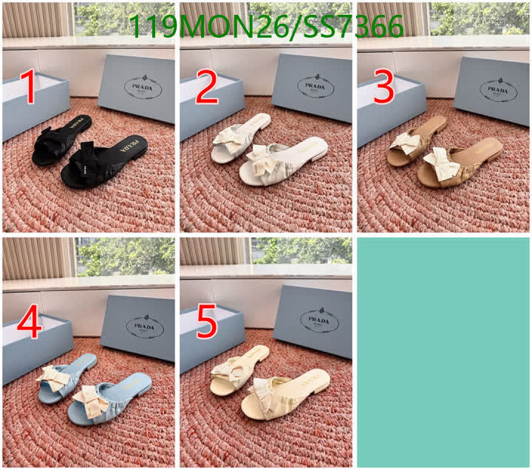 Prada-Women Shoes Code: SS7366 $: 119USD