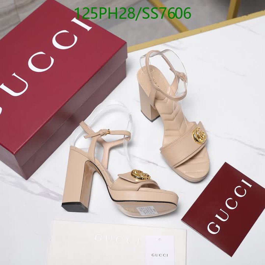 Gucci-Women Shoes Code: SS7606 $: 125USD