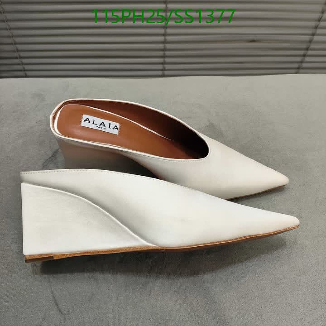 Alaia-Women Shoes Code: SS1377 $: 115USD