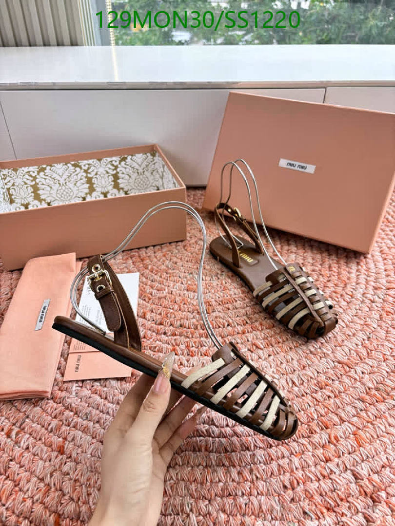 Miu Miu-Women Shoes Code: SS1220 $: 129USD