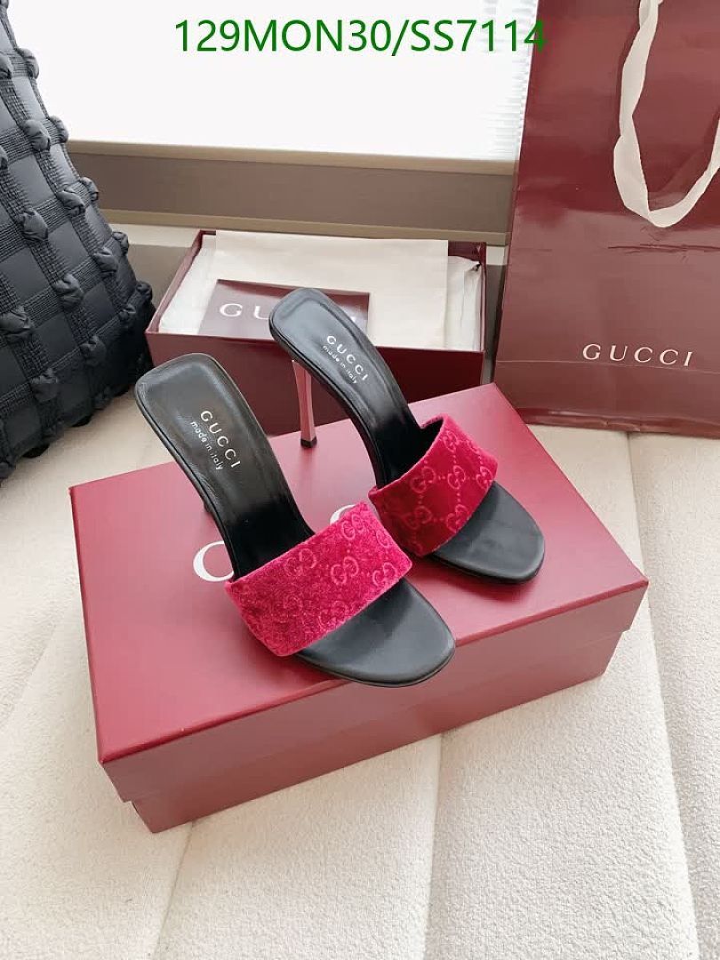 Gucci-Women Shoes Code: SS7114 $: 129USD
