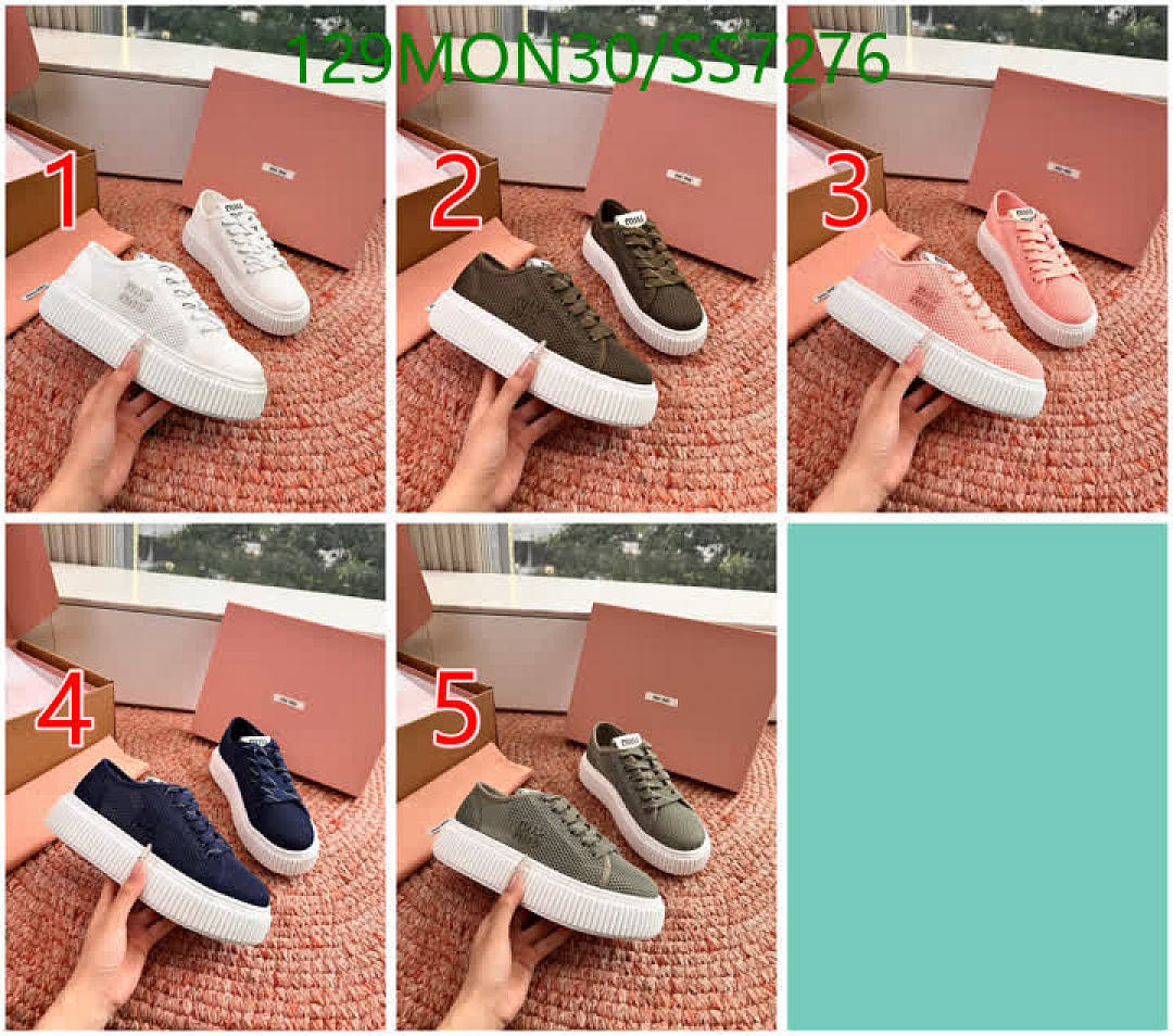 Miu Miu-Women Shoes Code: SS7276 $: 129USD