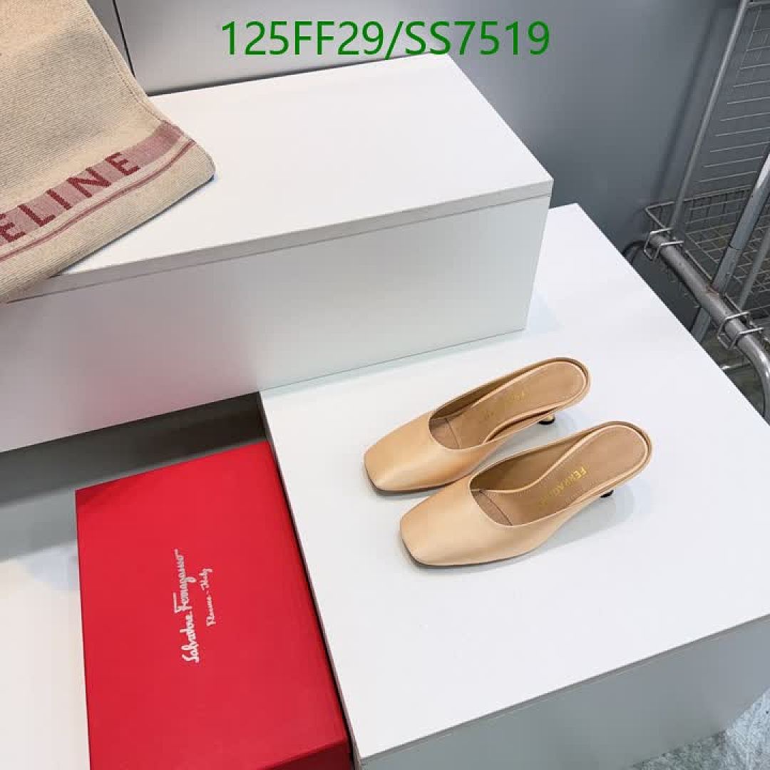 Ferragamo-Women Shoes Code: SS7519 $: 125USD