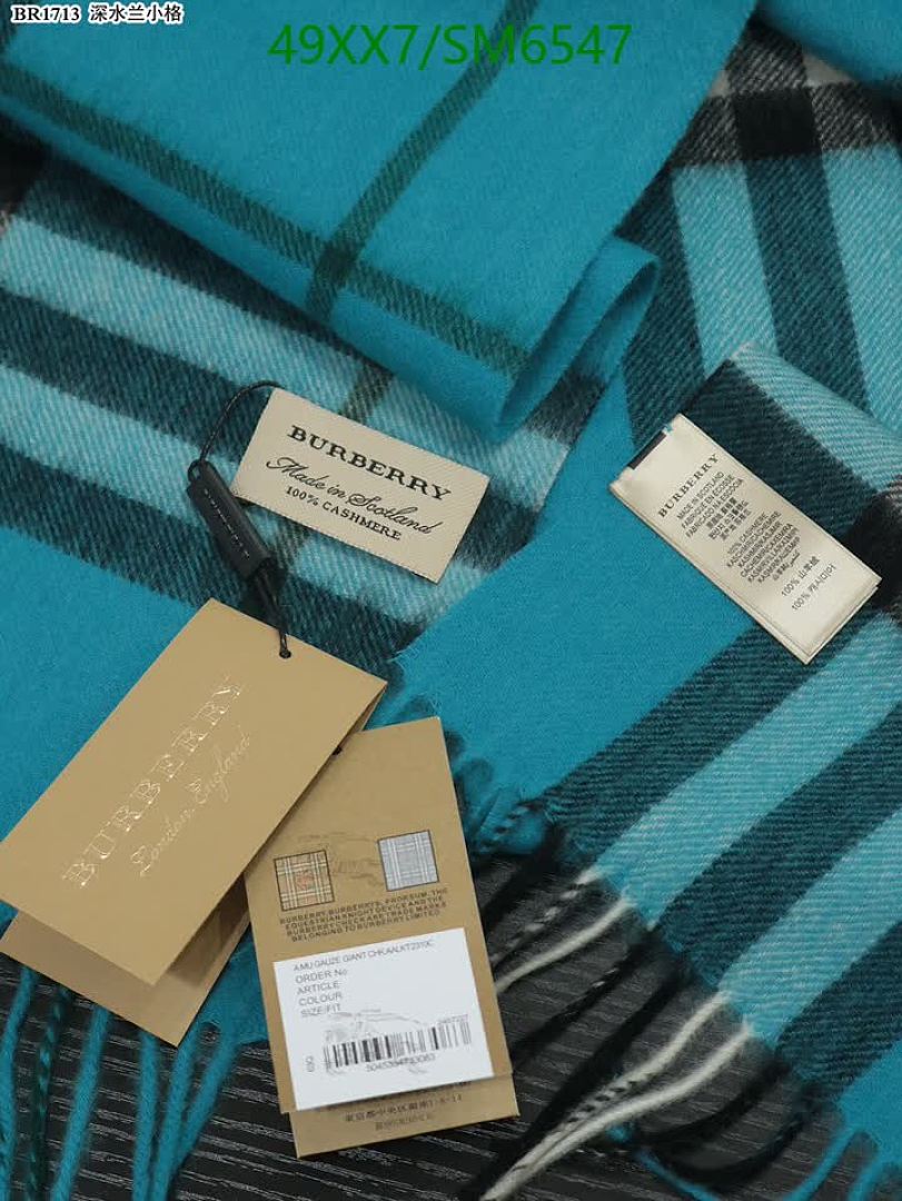 Burberry-Scarf Code: SM6547 $: 49USD