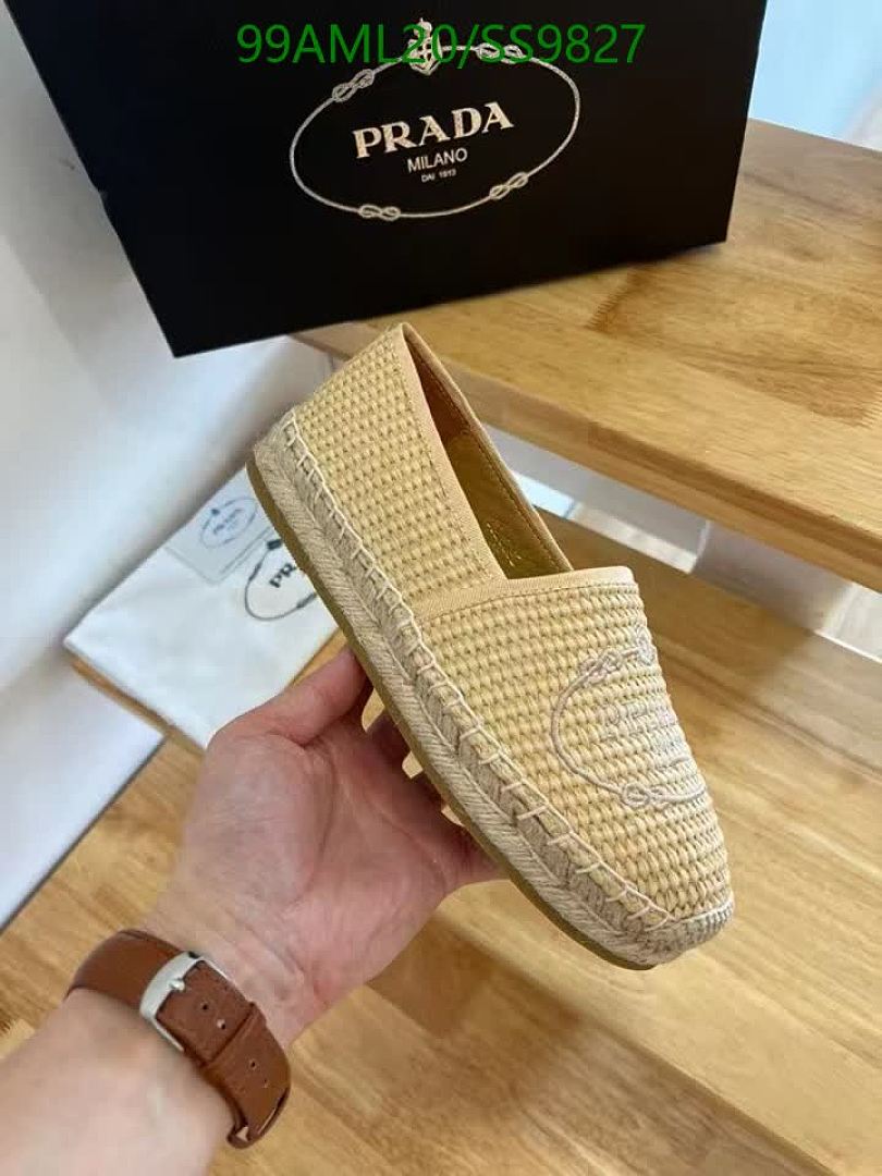 Prada-Women Shoes Code: SS9827 $: 99USD