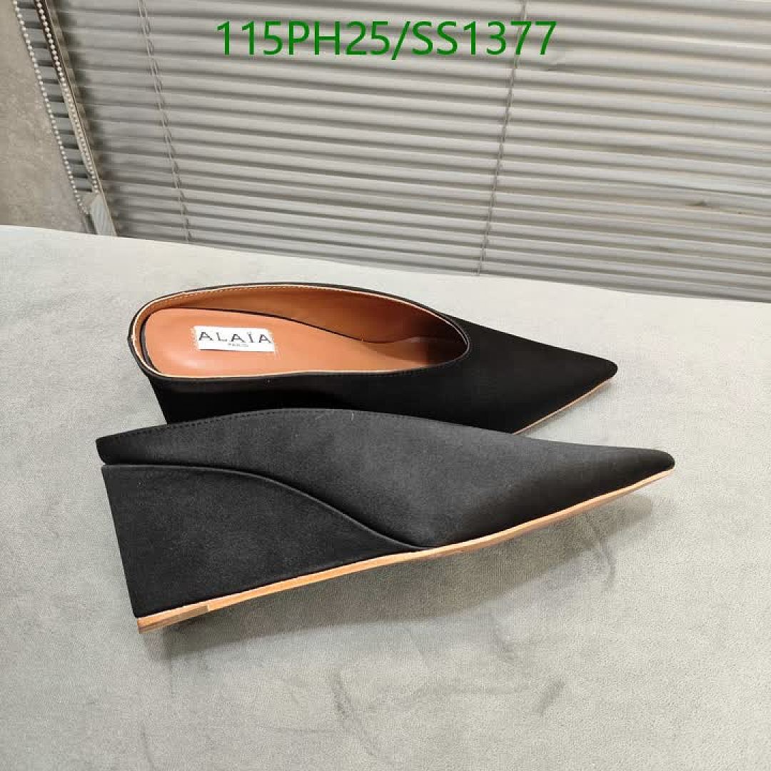 Alaia-Women Shoes Code: SS1377 $: 115USD