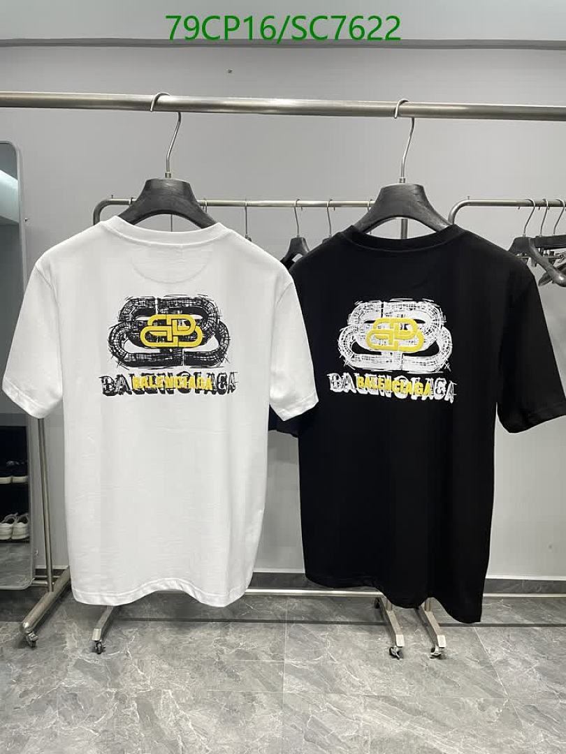 Balenciaga-Clothing Code: SC7622 $: 79USD