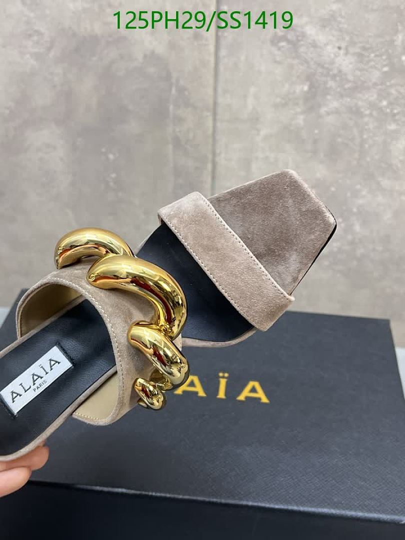 Alaia-Women Shoes Code: SS1419 $: 125USD