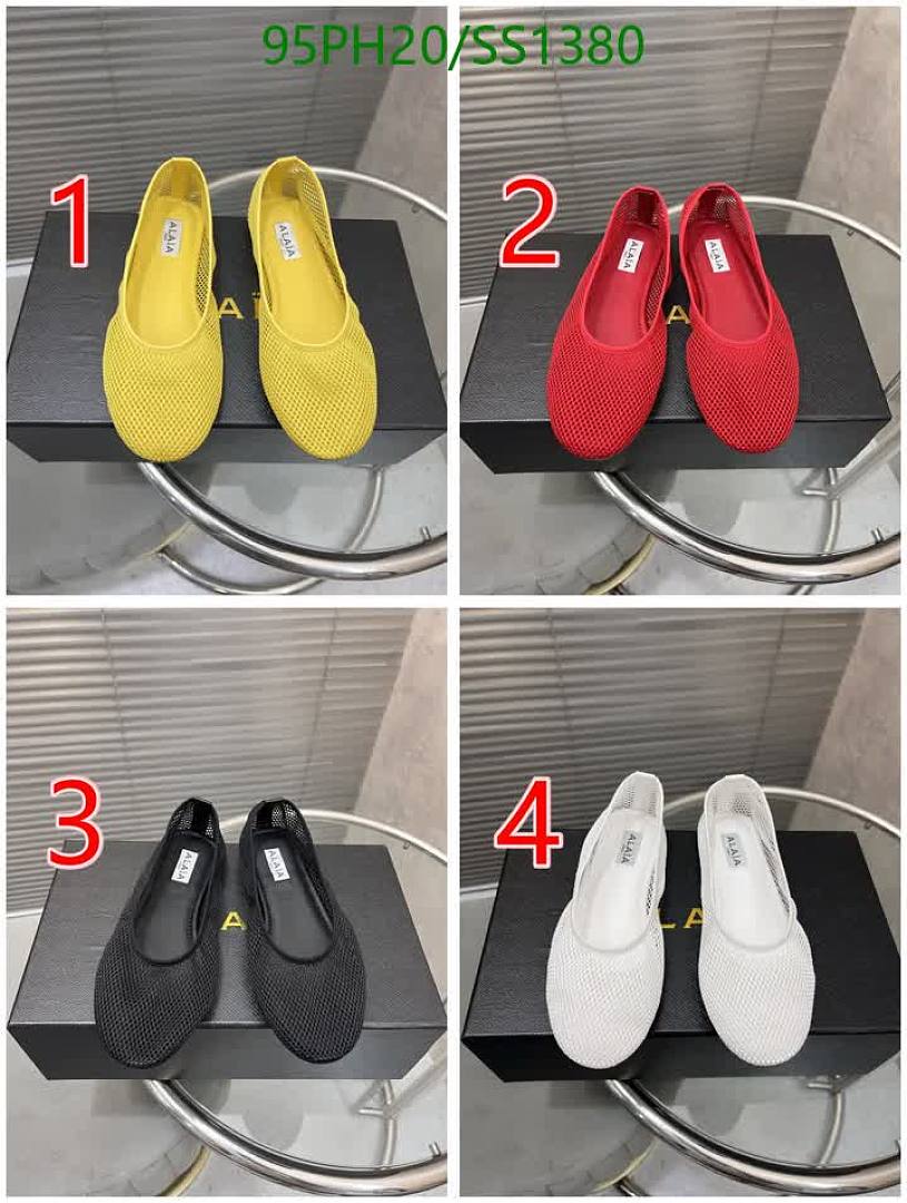 Alaia-Women Shoes Code: SS1380 $: 95USD
