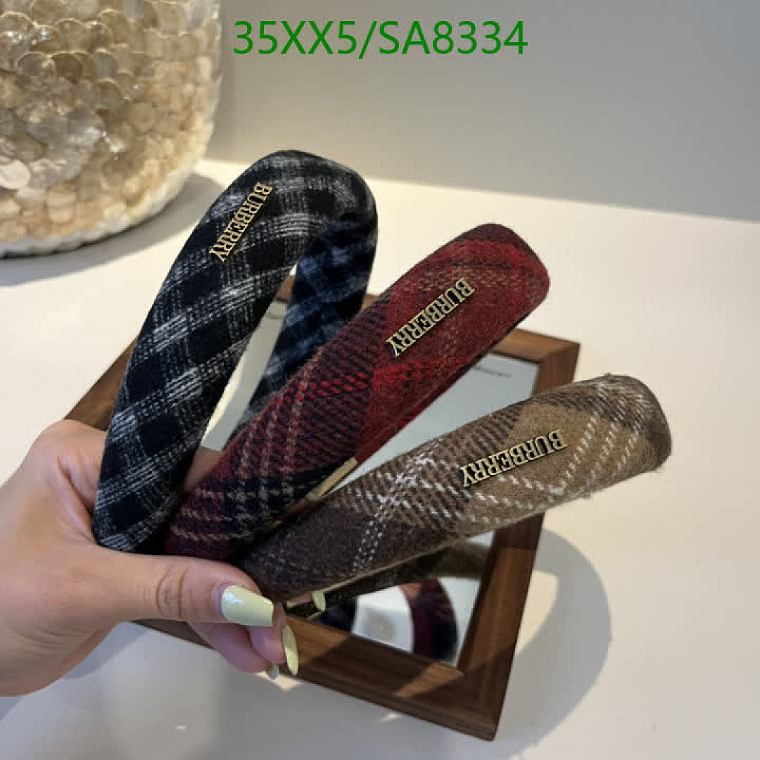 Burberry-Headband Code: SA8334 $: 35USD