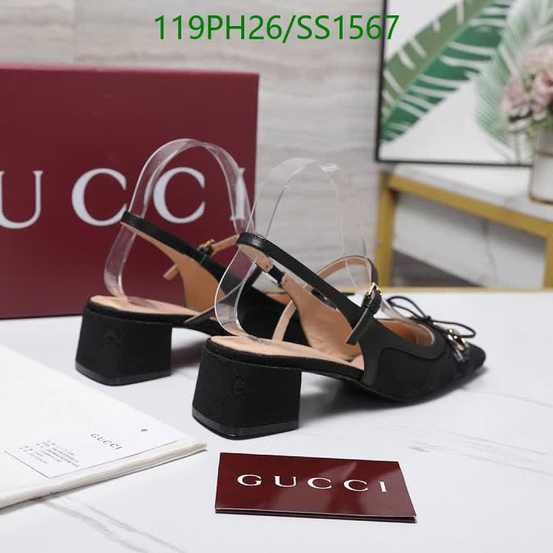 Gucci-Women Shoes Code: SS1567 $: 119USD