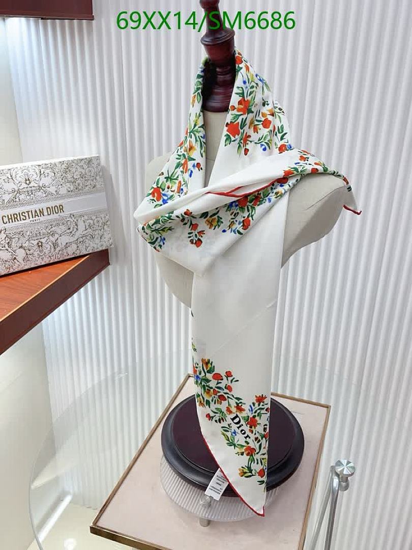 Dior-Scarf Code: SM6686 $: 69USD