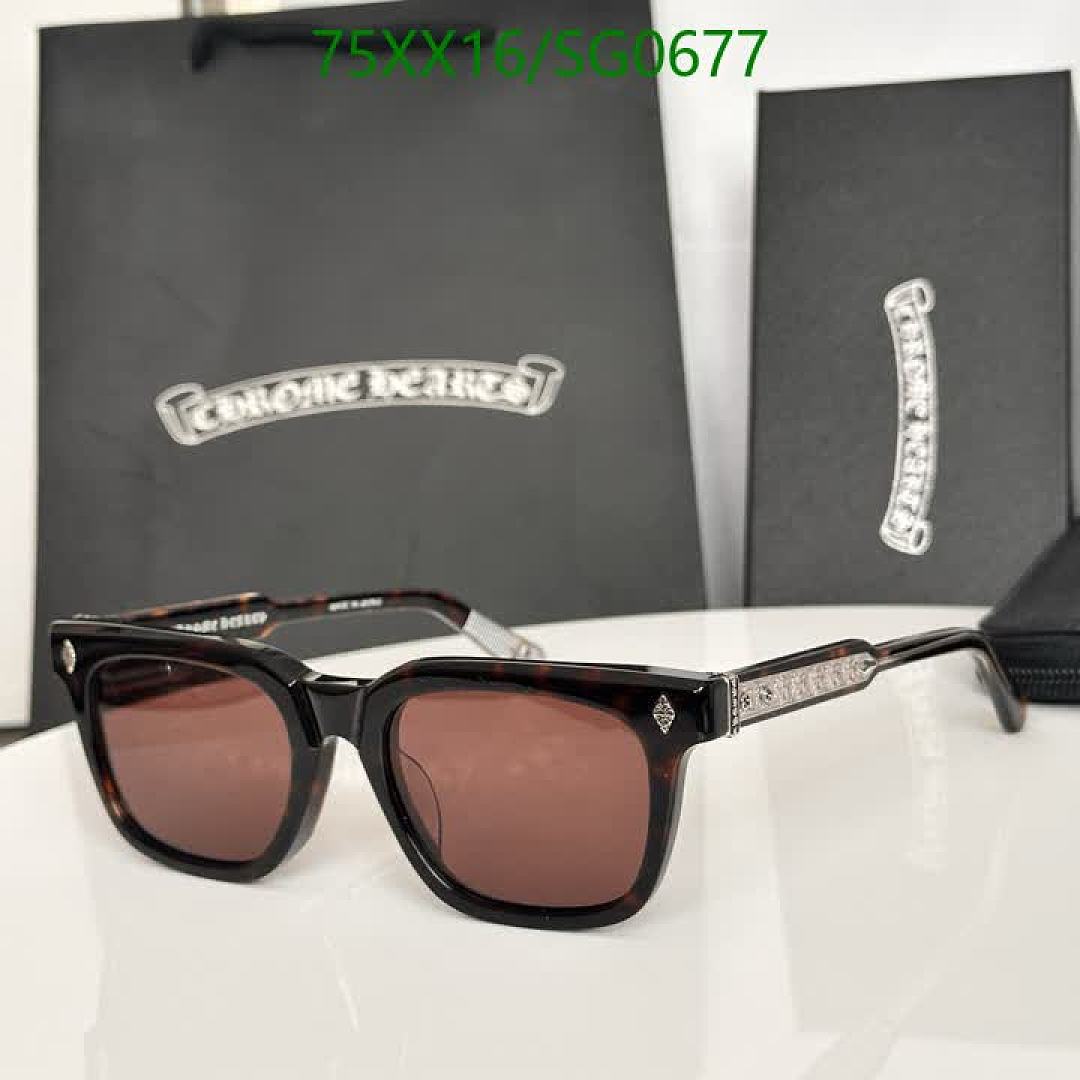 Chrome Hearts-Glasses Code: SG0677 $: 75USD