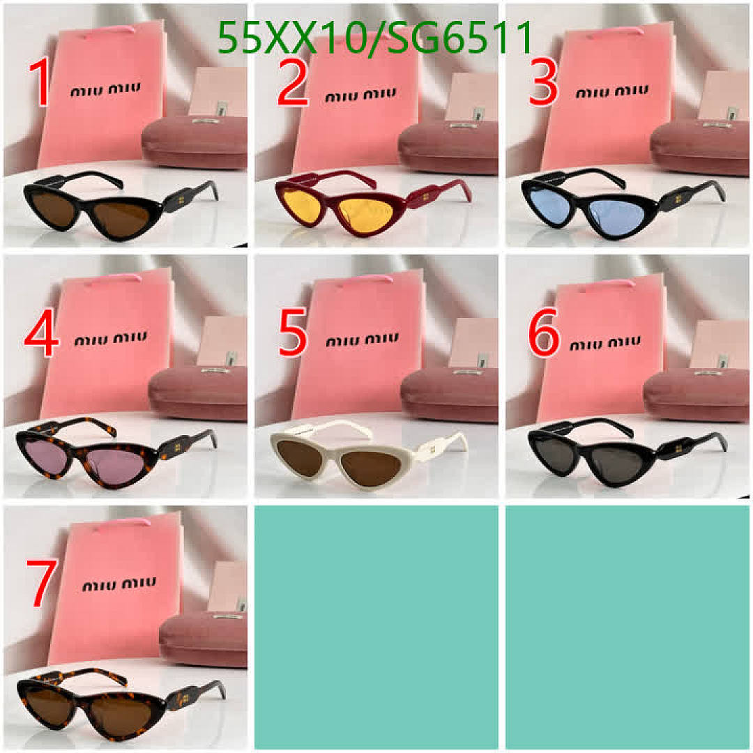 Miu Miu-Glasses Code: SG6511 $: 55USD