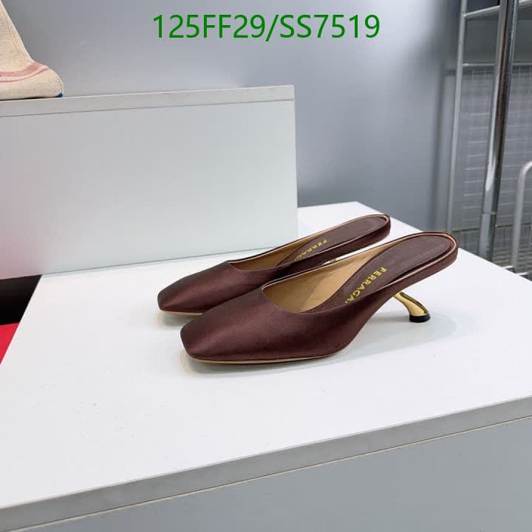 Ferragamo-Women Shoes Code: SS7519 $: 125USD