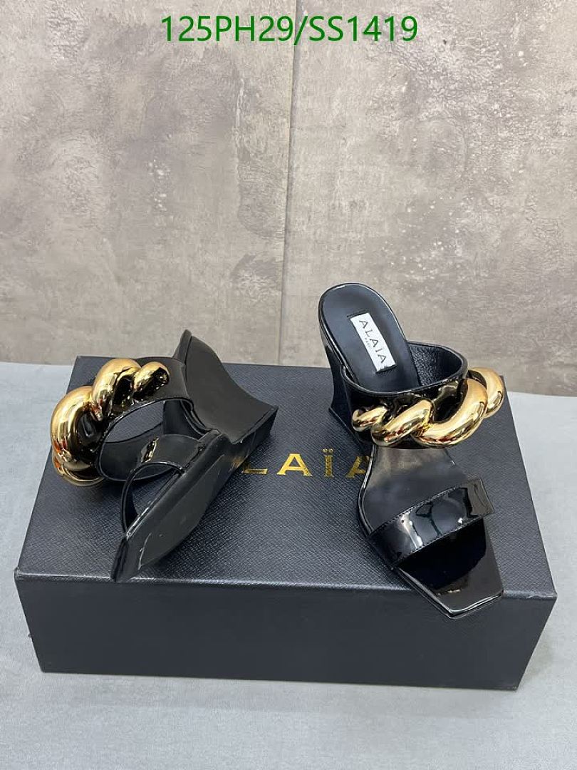 Alaia-Women Shoes Code: SS1419 $: 125USD