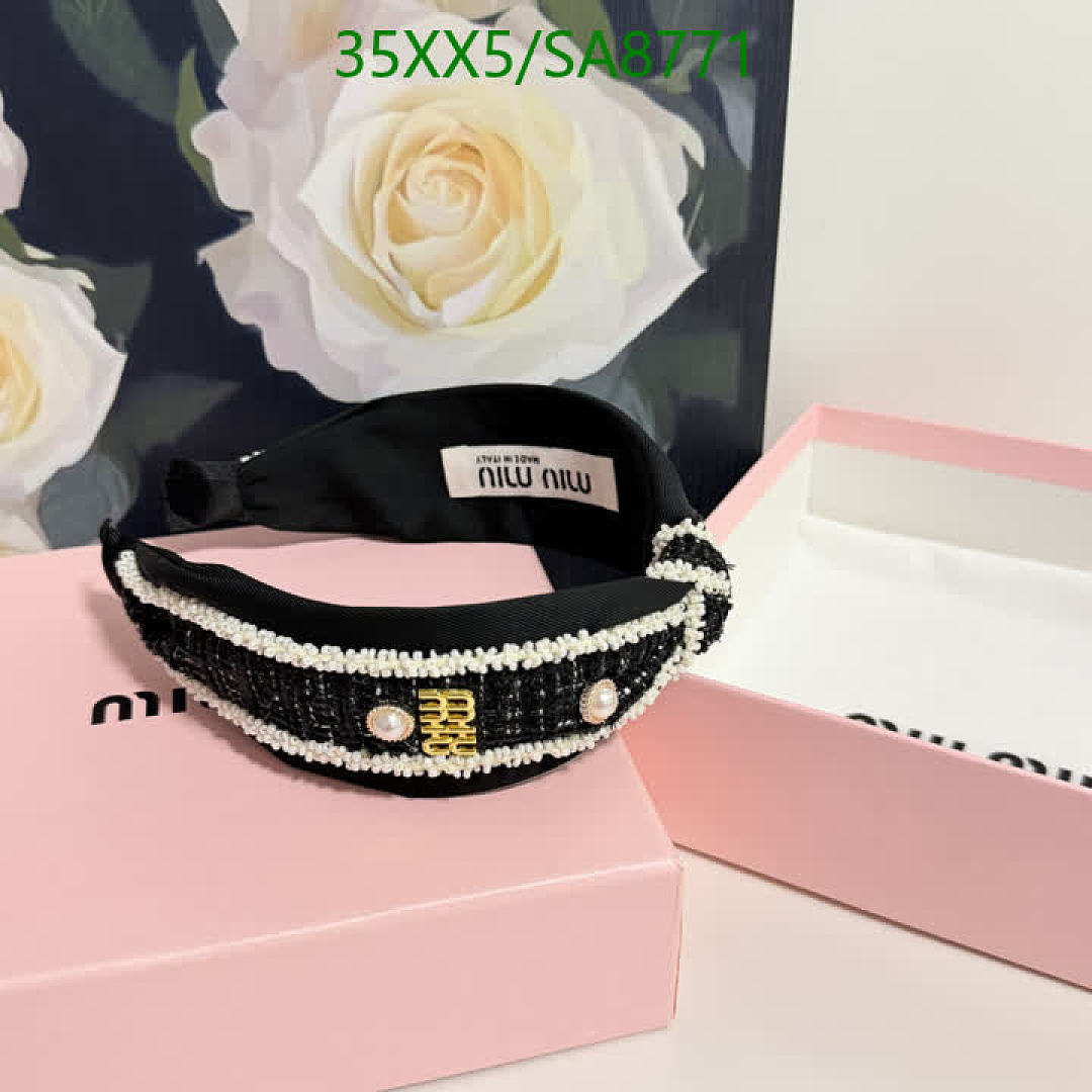 MIU MIU-Headband Code: SA8771 $: 35USD