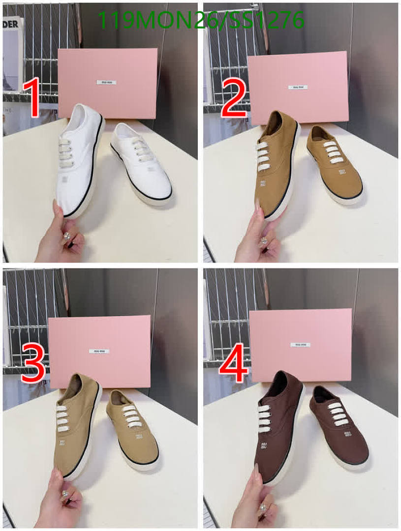 Miu Miu-Women Shoes Code: SS1276 $: 119USD