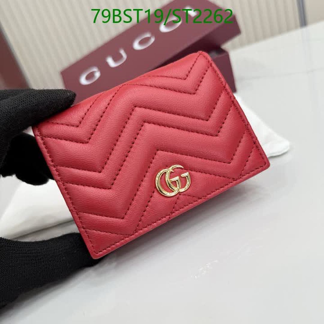 Gucci-Wallet Mirror Quality Code: ST2262 $: 79USD
