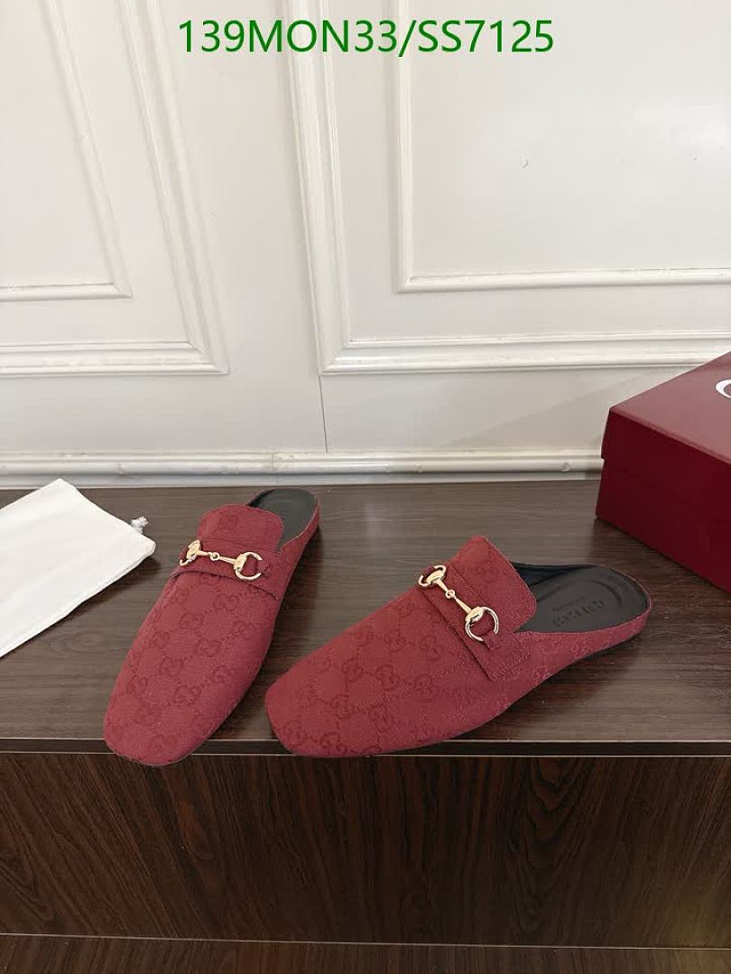 Gucci-Women Shoes Code: SS7125 $: 139USD