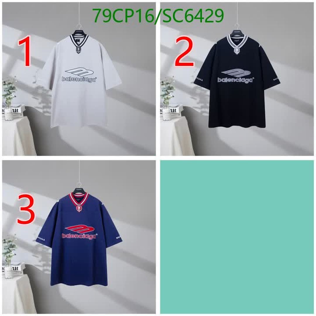 Balenciaga-Clothing Code: SC6429 $: 79USD