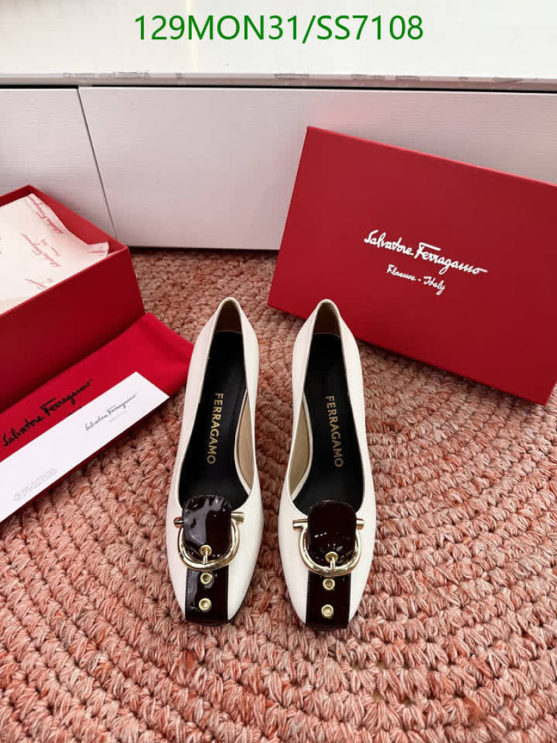Ferragamo-Women Shoes Code: SS7108 $: 129USD