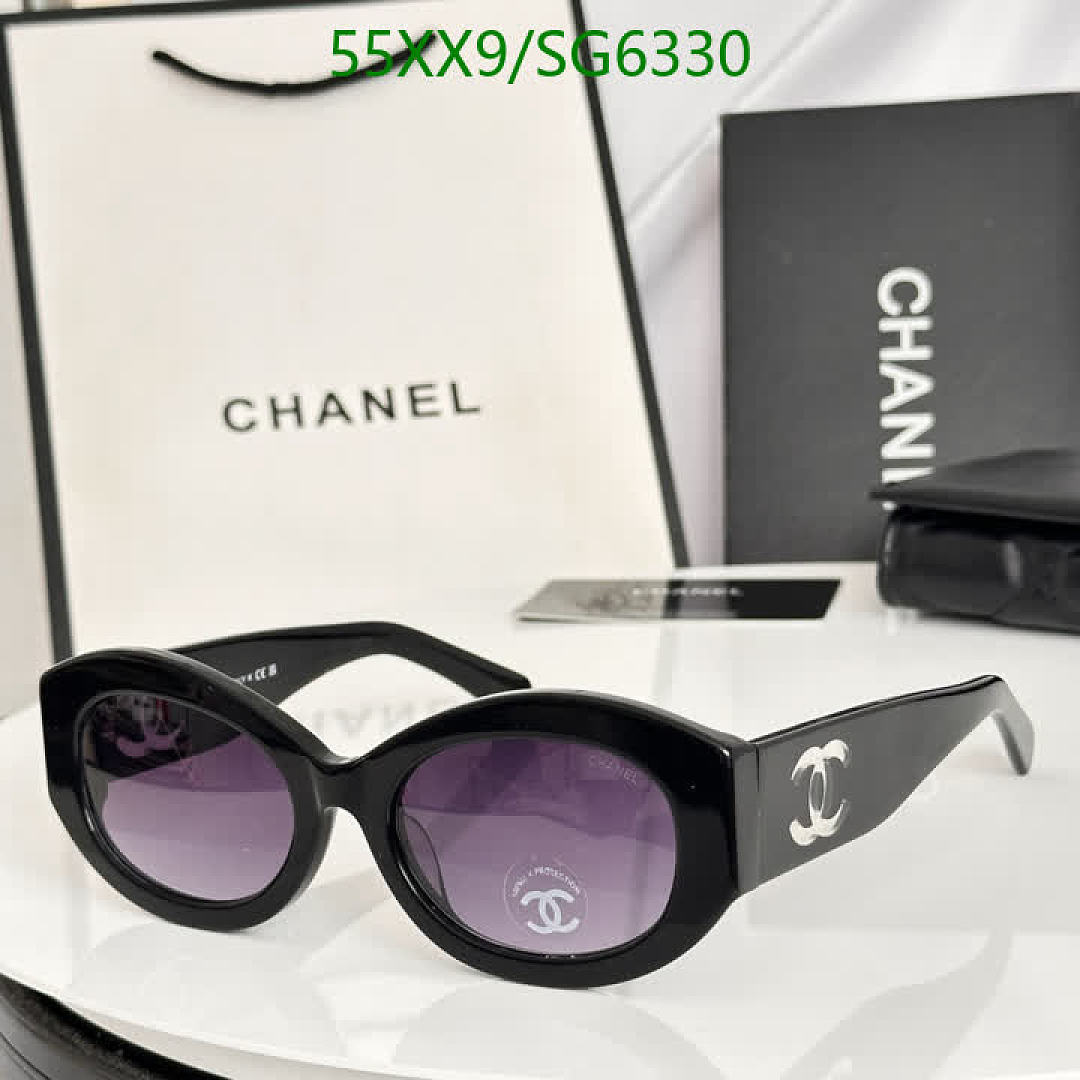 Chanel-Glasses Code: SG6330 $: 55USD
