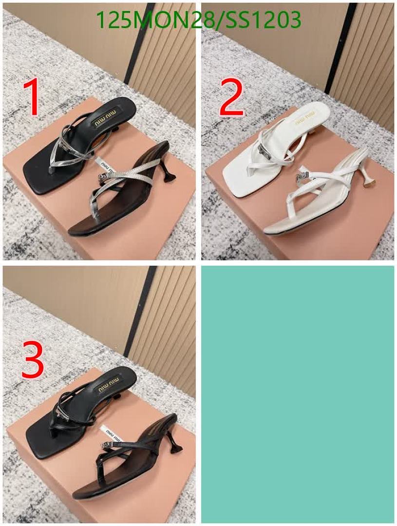 Miu Miu-Women Shoes Code: SS1203 $: 125USD