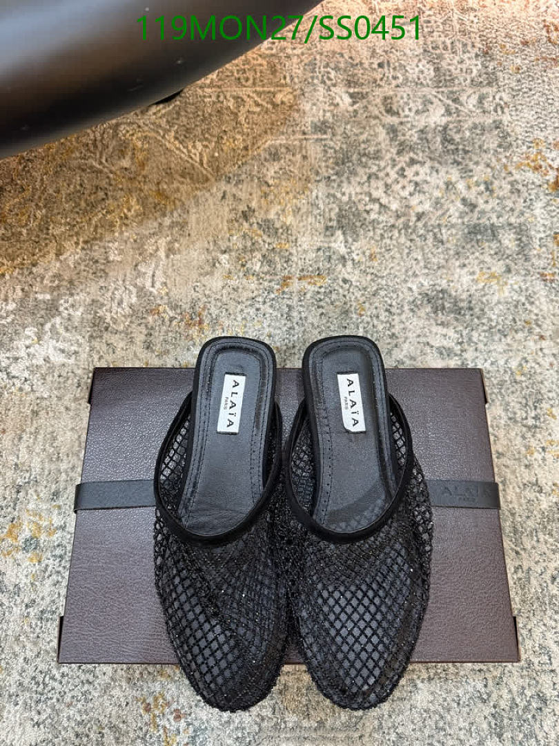 Alaia-Women Shoes Code: SS0451 $: 119USD
