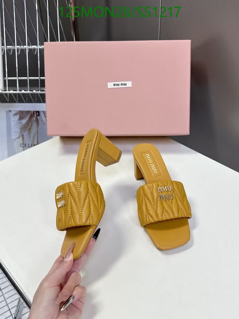 Miu Miu-Women Shoes Code: SS1217 $: 125USD