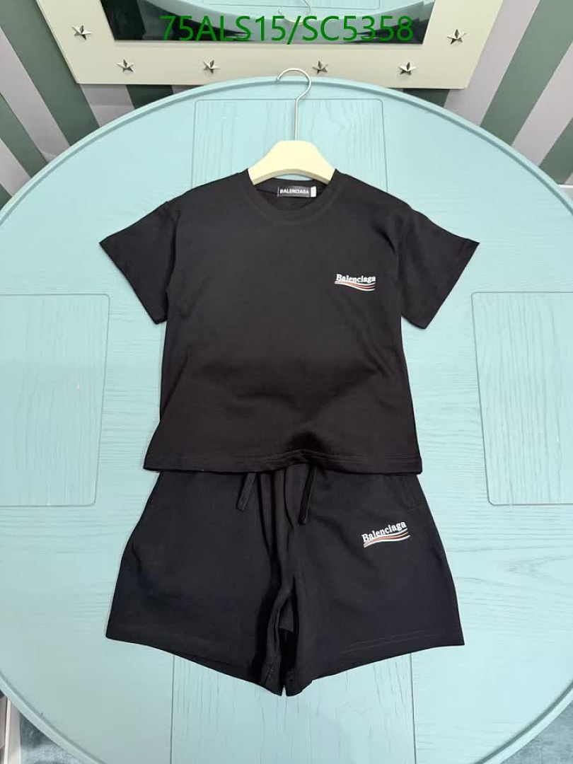 Balenciaga-Kids Clothing Code: SC5358 $: 75USD