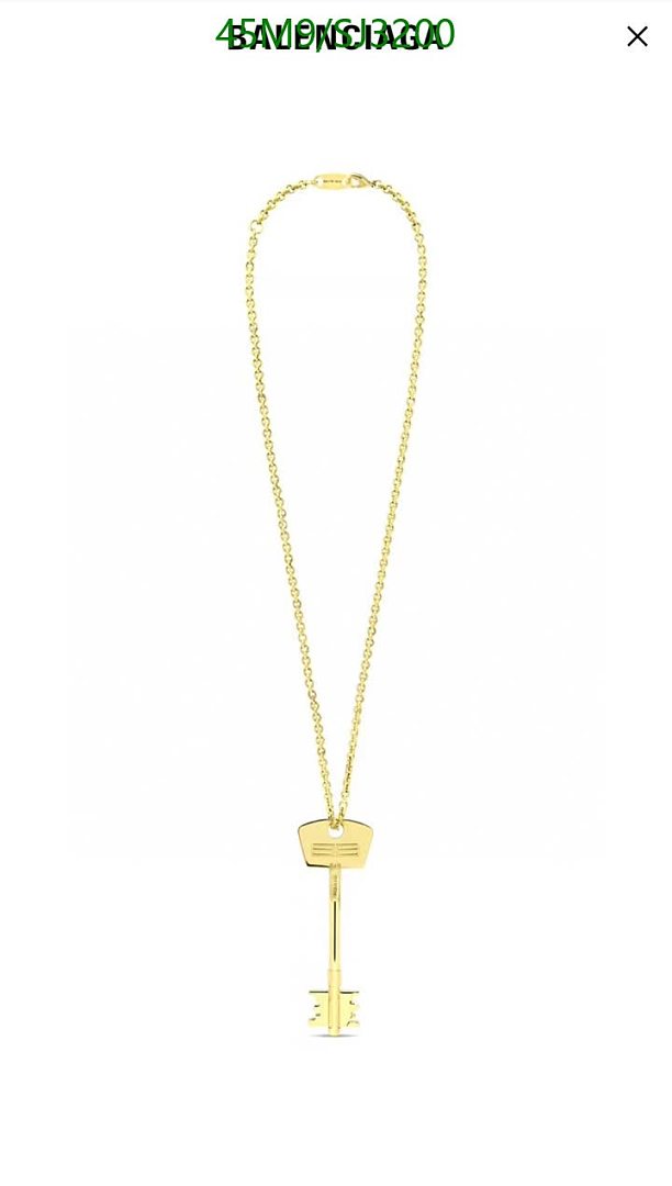 Balenciaga-Jewelry Code: SJ3200 $: 45USD