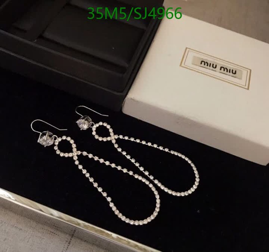 Miu Miu-Jewelry Code: SJ4966 $: 35USD