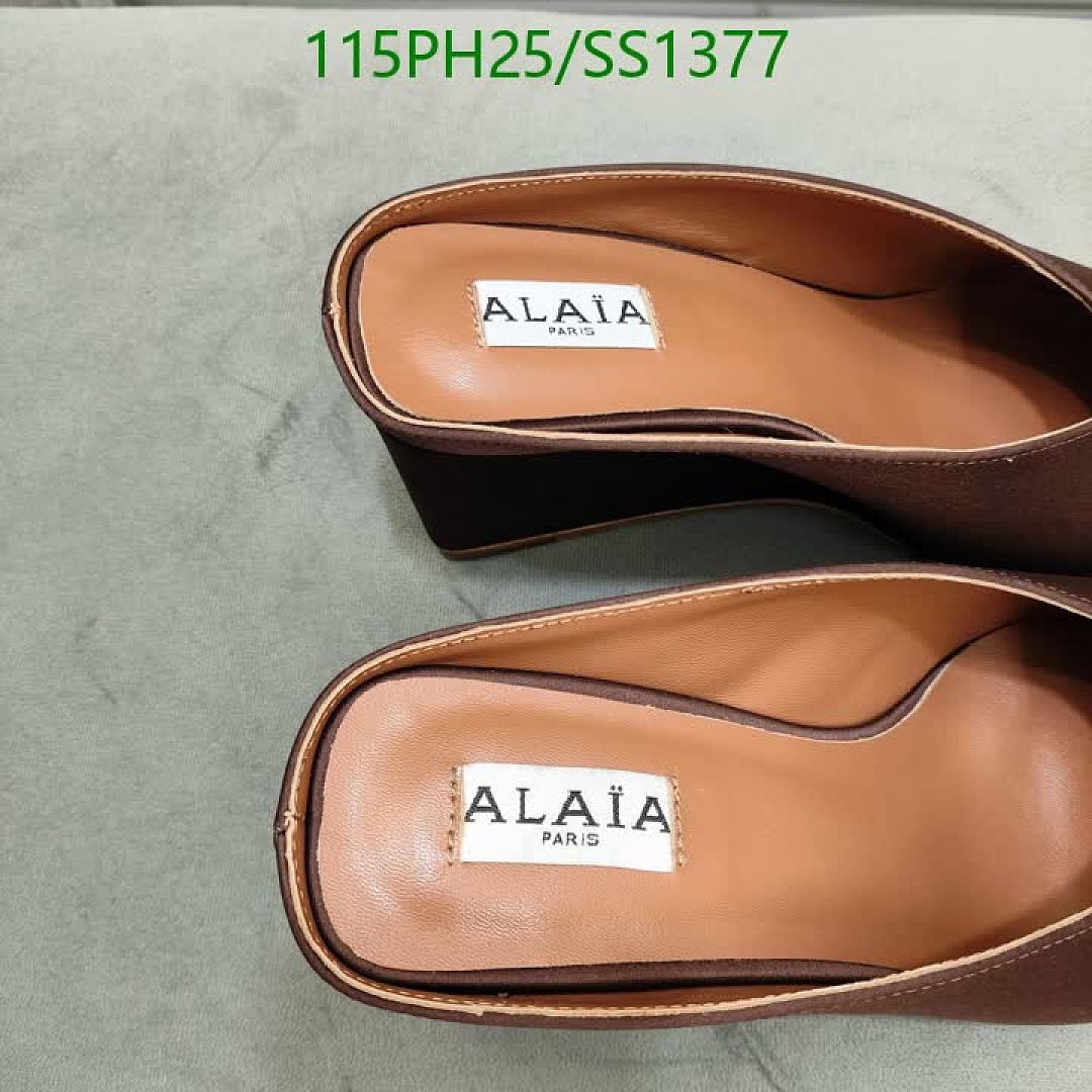 Alaia-Women Shoes Code: SS1377 $: 115USD