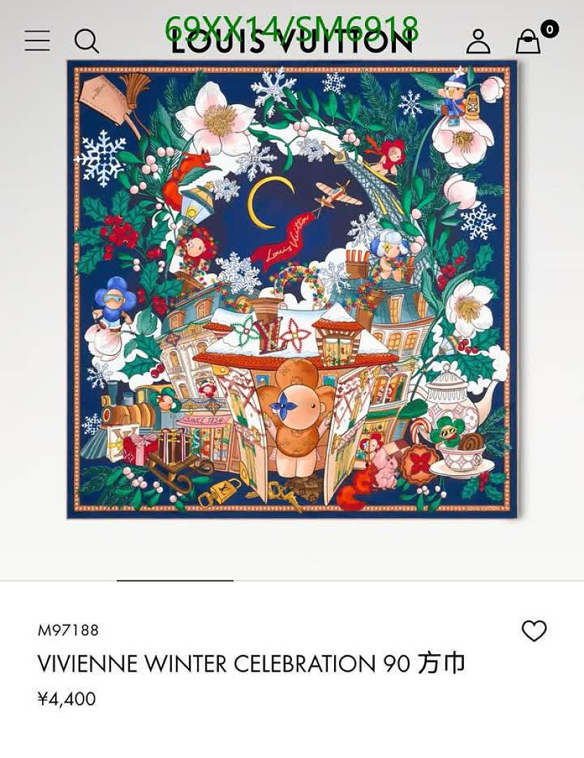 LV-Scarf Code: SM6918 $: 69USD