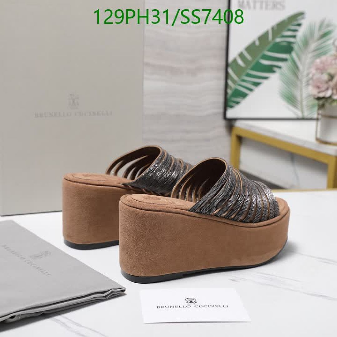 Brunello Cucinelli-Women Shoes Code: SS7408 $: 129USD