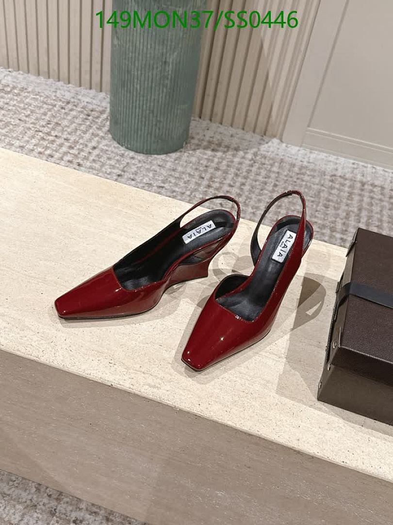 Alaia-Women Shoes Code: SS0446 $: 149USD