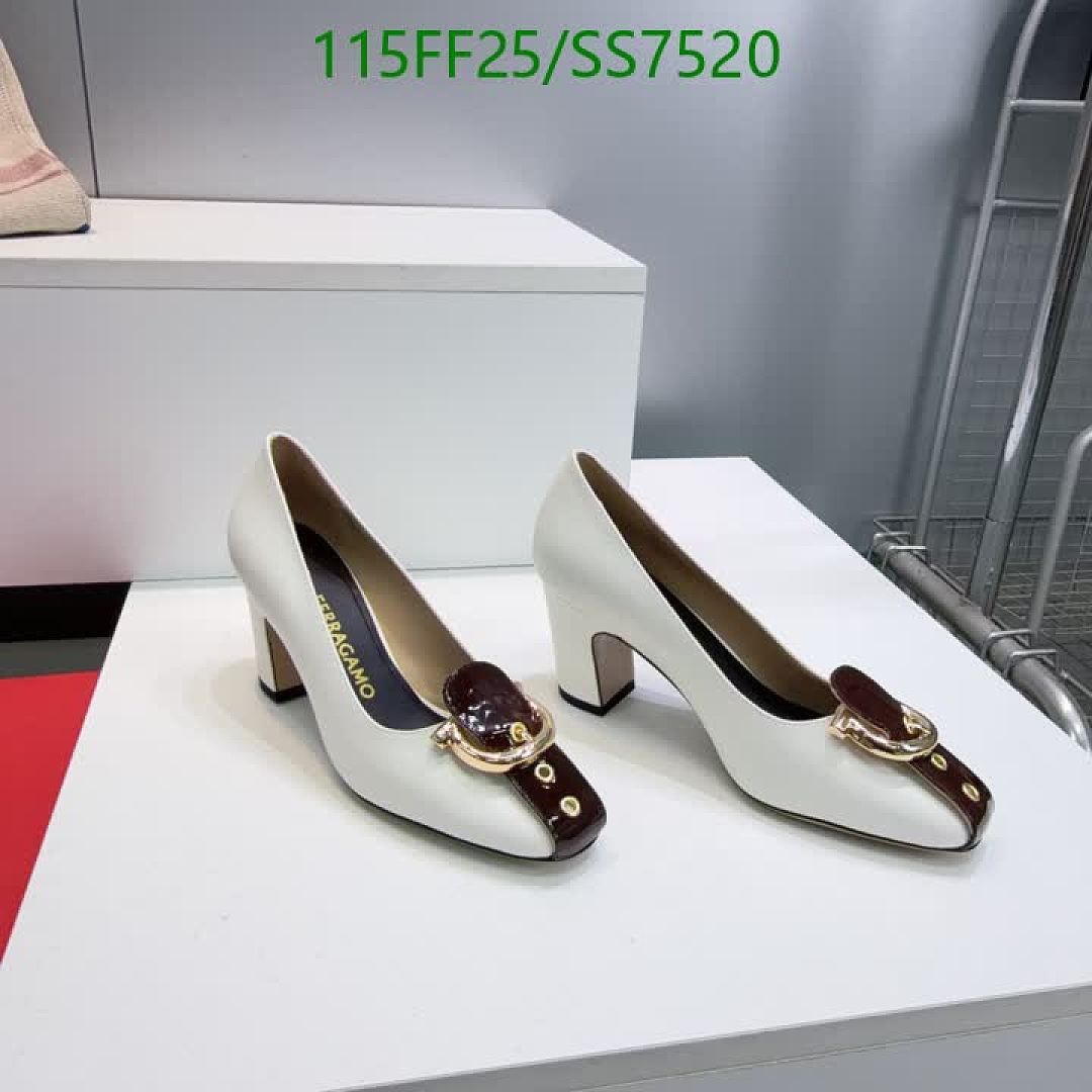 Ferragamo-Women Shoes Code: SS7520 $: 115USD